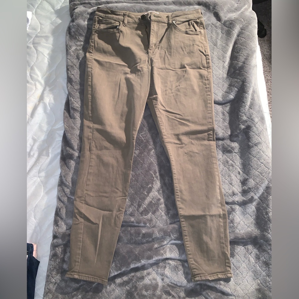 BOGO WHEN BUNDLED!! Green High-Rise Skinny Work Pants from Target
